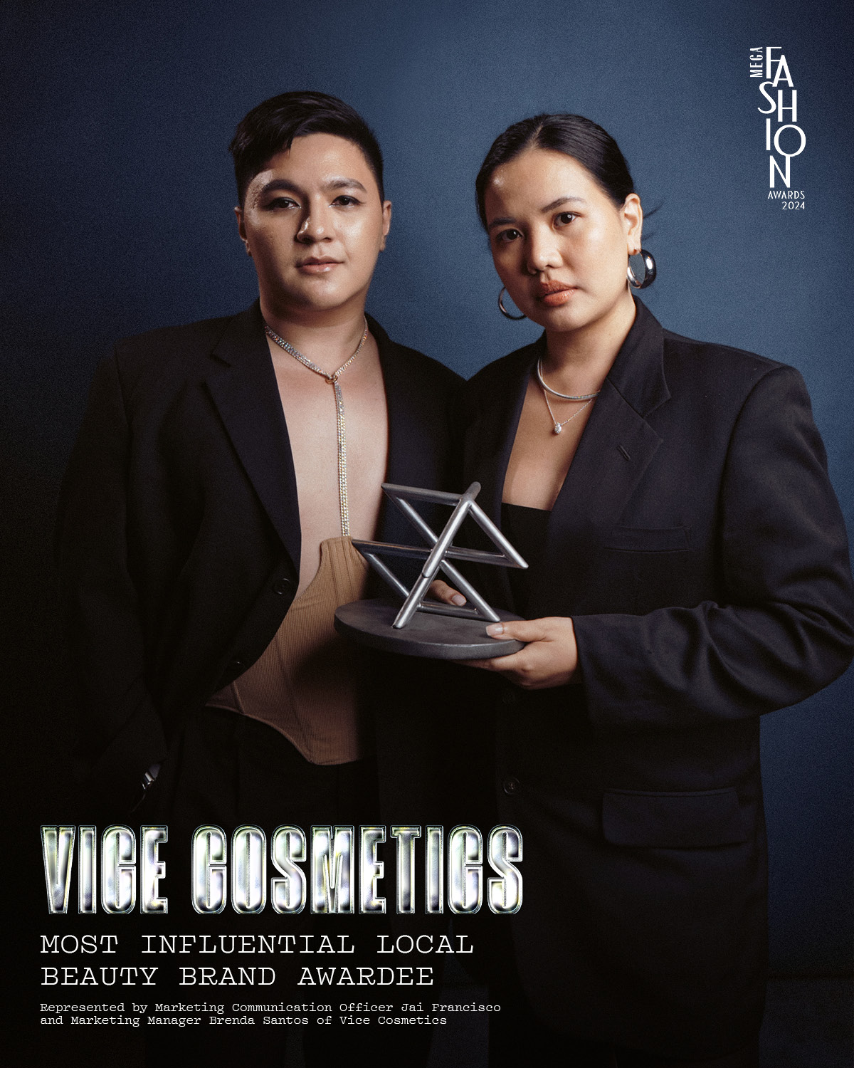 MEGA Fashion Awards 2024: Most Influential Local Beauty Brand Vice Cosmetics