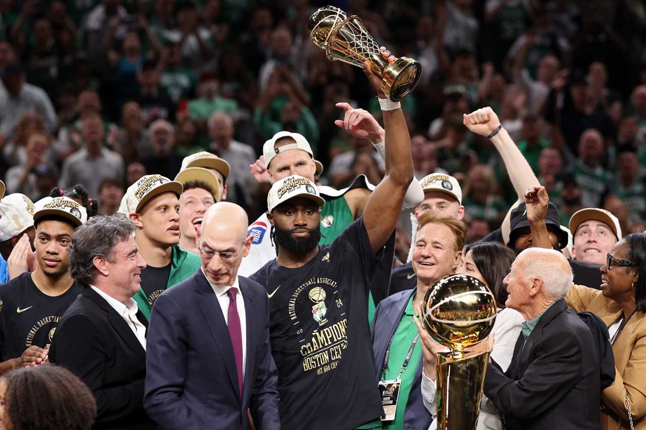 Boston Celtics guard Jaylen Brown takes his mother on a surreal trip