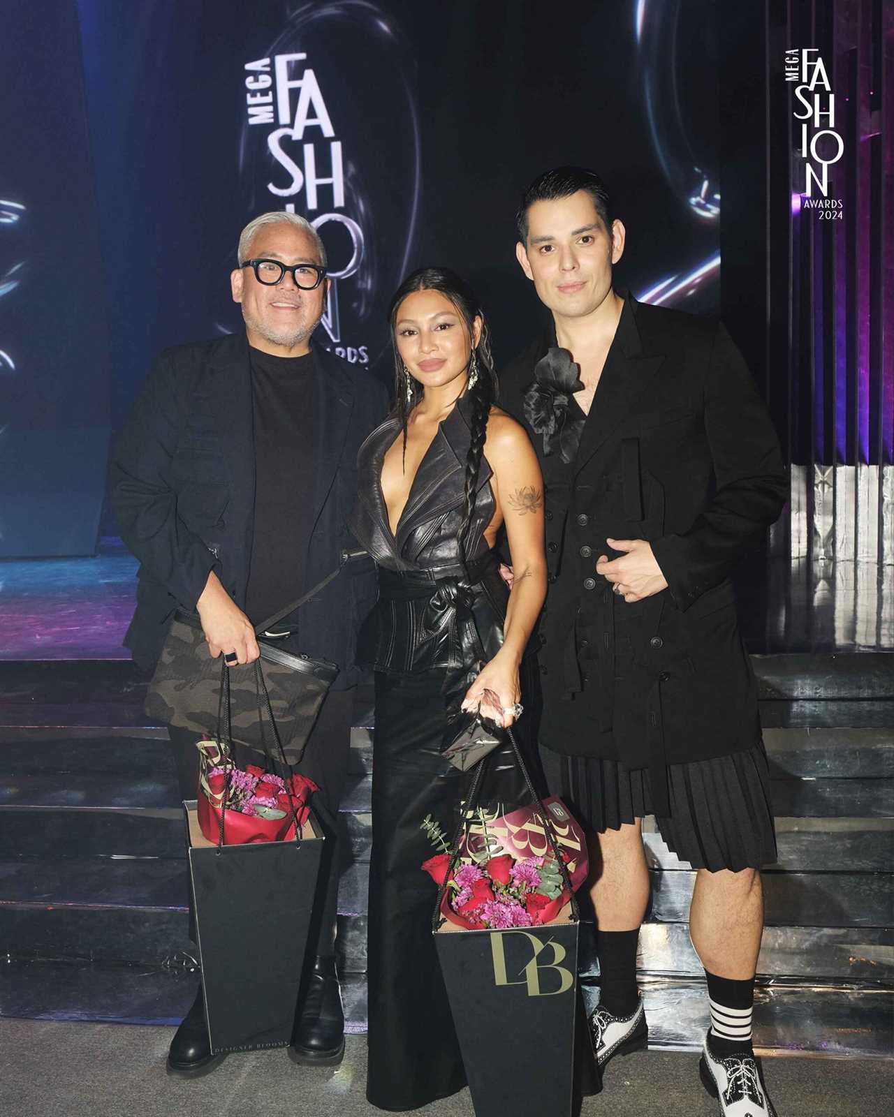 mond gutierrez mega fashion awards 2024 mfa hosting nadine lustre rajo laurel