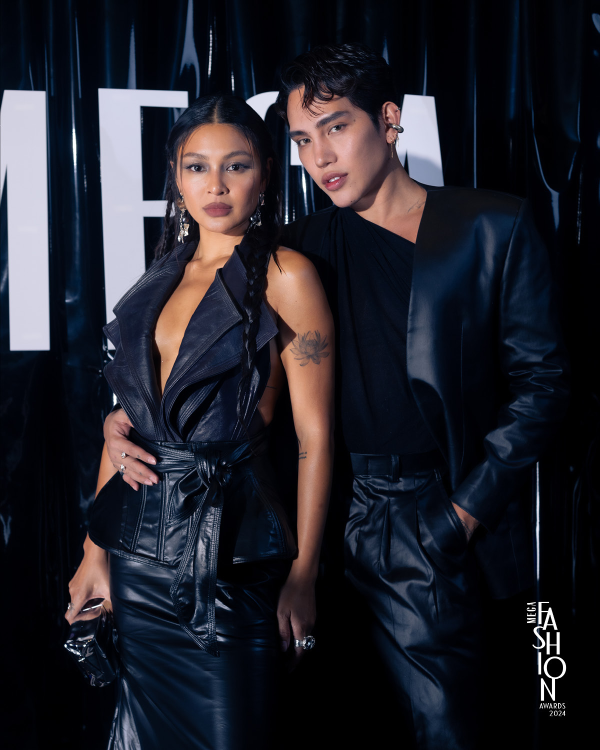 Nadine Lustre and Jelly Eugenio in MEGA vignette MEGA Fashion Awards 2024