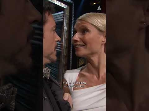 Oscar Winners Robert Downey Jr. & Gwyneth Paltrow Present Best Documentary Feature at the #Oscars