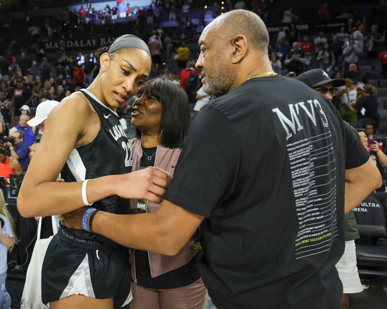 Las Vegas Aces star A’ja Wilson’s parents helped set foundation for her success