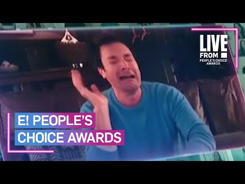 Jimmy Fallon's Mute Button Fail While Accepting 2020 PCA | E! People’s Choice Awards