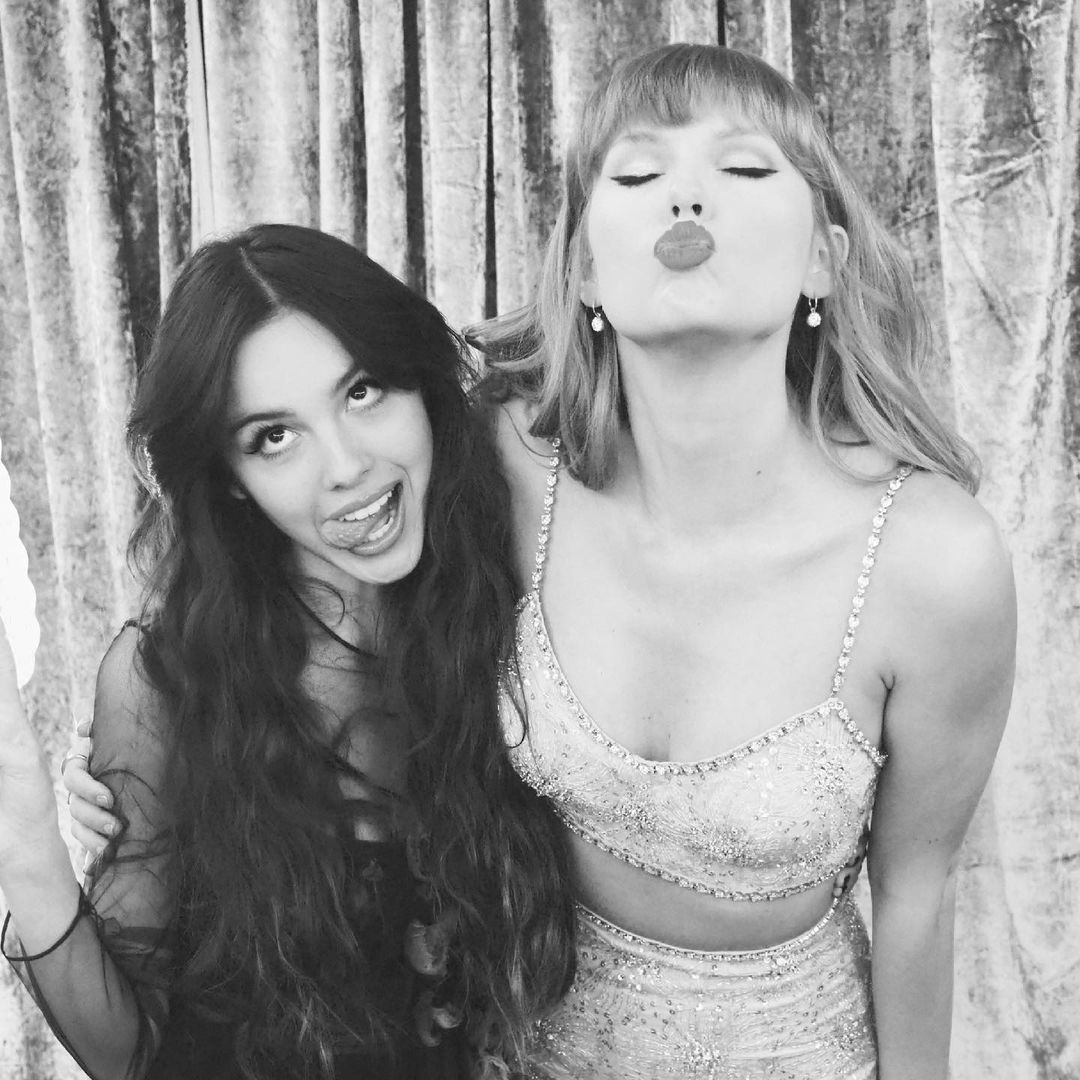 Olivia Rodrigo and Taylor Swift