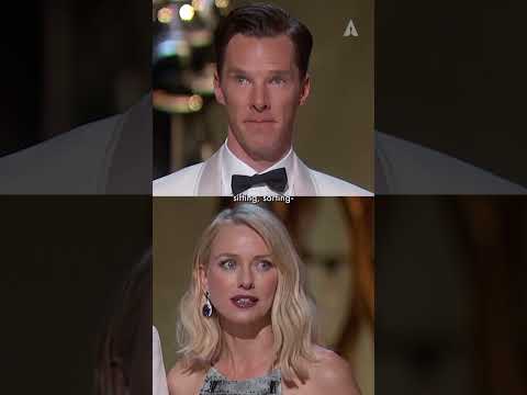 Benedict Cumberbatch and Naomi Watts Present Best Film Editing | 87th #Oscars (2015)
