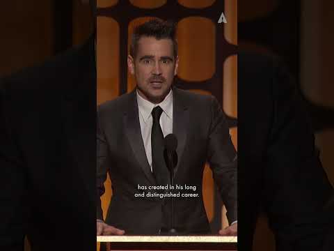 Colin Farrell Honors Donald Sutherland | Governors Awards