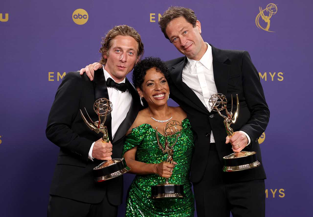 Jeremy Allen White Inside the 2024 Emmy Awards