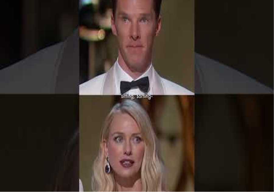 Benedict Cumberbatch and Naomi Watts Present Best Film Editing | 87th #Oscars (2015)