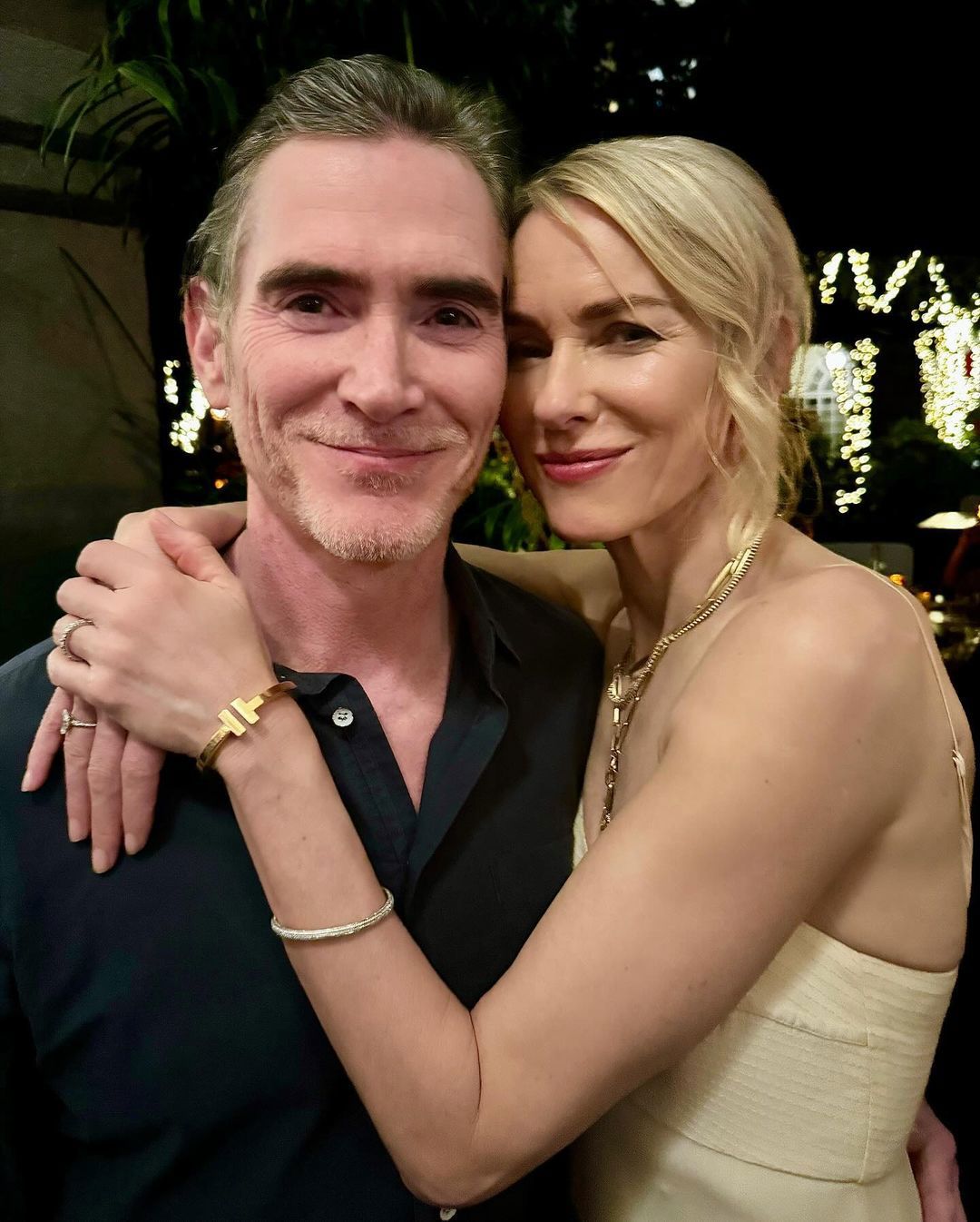 Naomi Watts and Billy Crudup at their wedding 2024