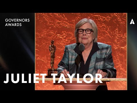 Juliet Taylor Receives an Honorary Oscar Award | The 15th Governors Awards Presented By @ROLEX