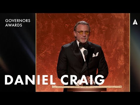 Daniel Craig Honors Michael G Wilson & Barbara Broccoli | 15th Governors Awards Presented By @ROLEX