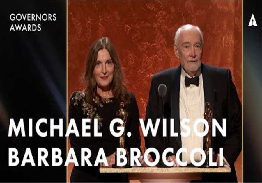 Michael G Wilson & Barbara Broccoli's Honorary Oscar | The 15th Governors Awards Presented By @ROLEX