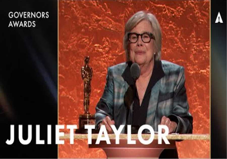 Juliet Taylor Receives an Honorary Oscar Award | The 15th Governors Awards Presented By @ROLEX