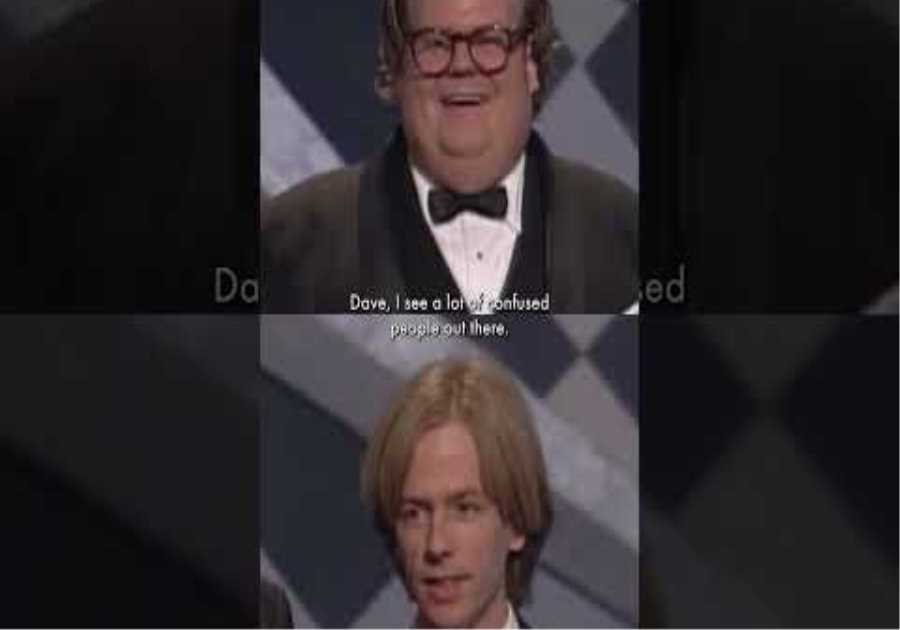 Chris Farley & David Spade Act Totally Normal Presenting Best Live Action Short | 69th Oscars #short