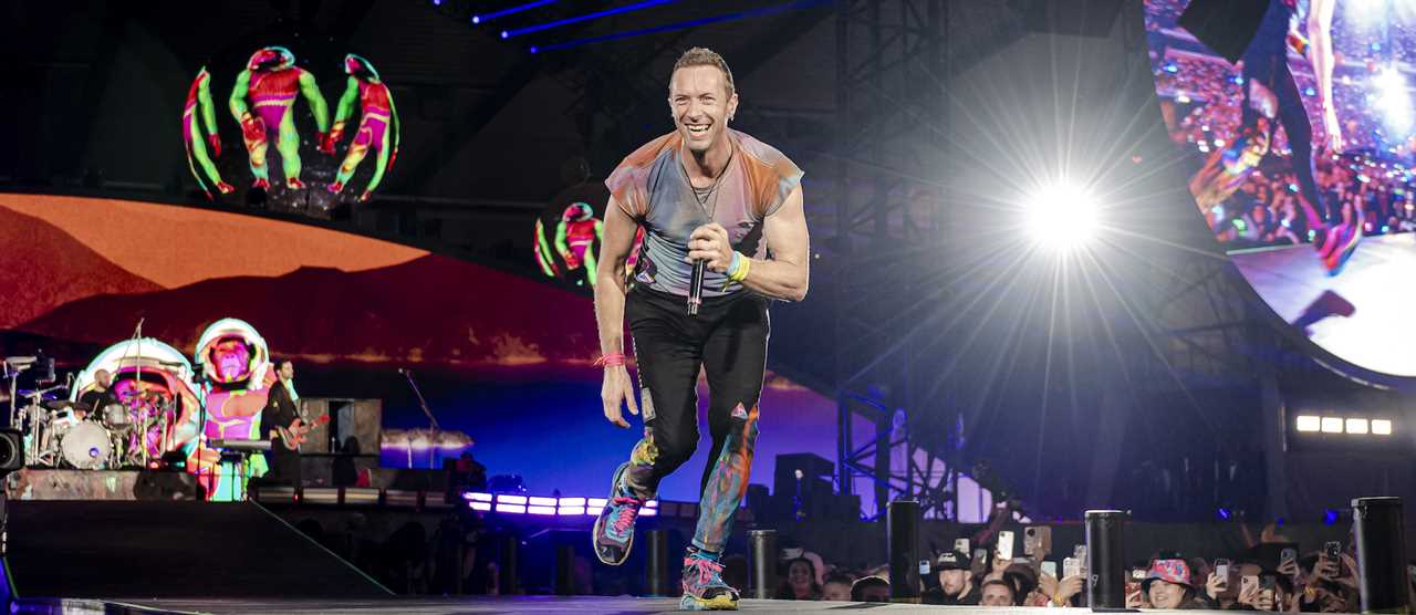 Coldplay Chris Martin 2022