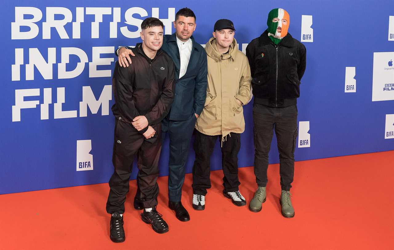 Kneecap at BIFA awards