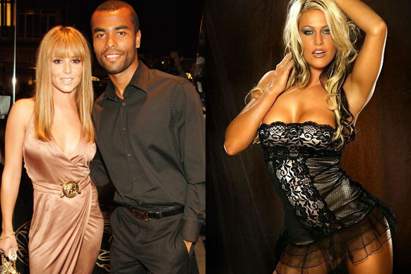 In 2010, Soccer star Ashley Cole sent sexy snaps of himself to topless model Sonia Wild...while married to then-wife Cheryl Cole. <br/><br/><i>The Sun</I> alleges that these included pics of a male torso and a white pair of briefs, alongside HUNDREDS of raunchy messages about his erm, rude bits. <br/><br/>Mistress Sonia Wild, also told the <i>Sunday Mirror</i> that Ashley would call her constantly, even offering to fly her to America while he was on tour there with soccer team Chelsea. <br/><br/>