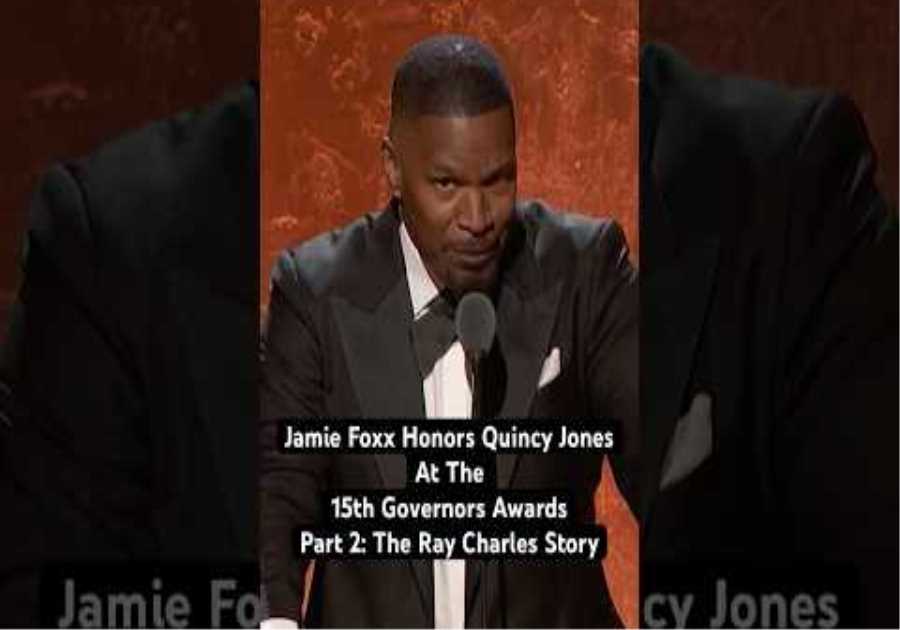 How Quincy Jones Helped Jamie Foxx Prepare For His Oscar Winning 'Ray' Performance #shorts #oscars