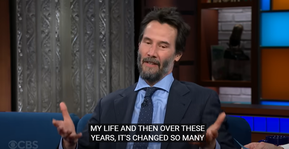 Keanu Reeves gets emotional over how much The Matrix 'changed his life' over the last 25 years