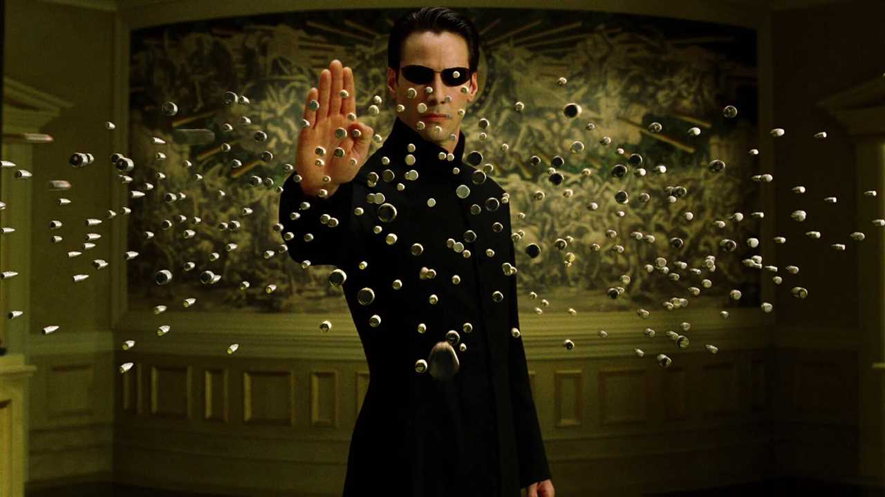 Keanu Reeves in The Matrix (1999).