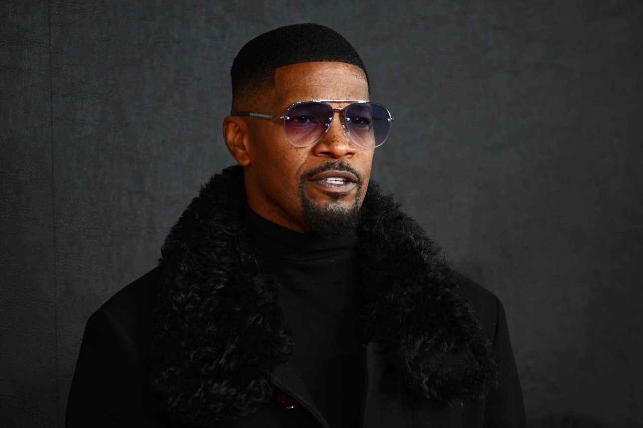 Jamie Foxx Attends the Golden Globe Awards After Health Scare