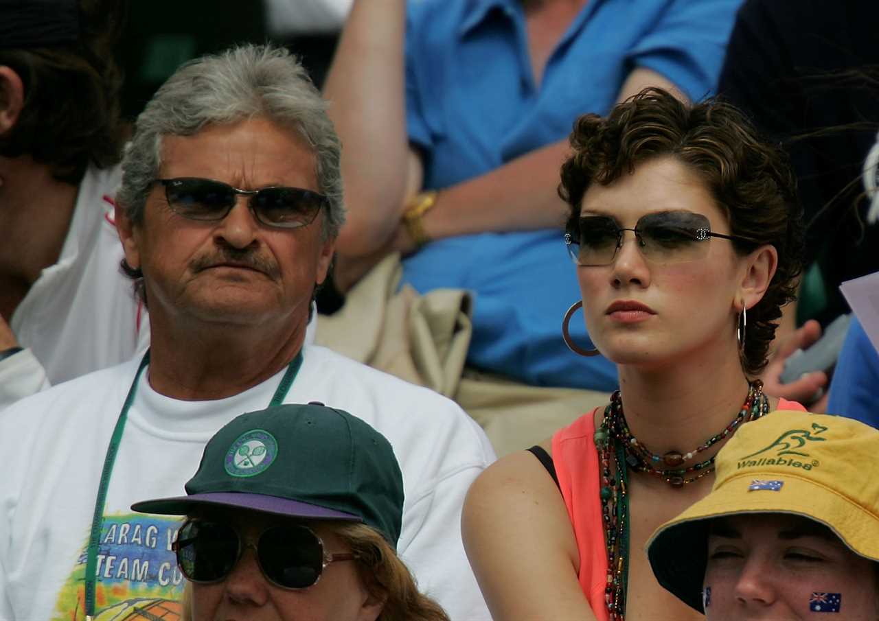 Mark Philippoussis had a string of high-profile relationships before finding lasting love with wife Silvana 