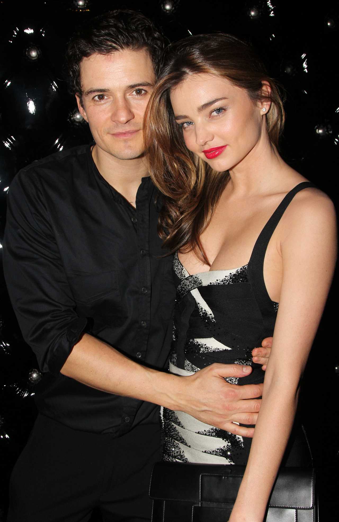 Orlando Bloom, Miranda Kerr, after party, Broadway opening night of Shakespeare's Romeo And Juliet,  The Edison Ballroom, September 19, 2013 in New York City