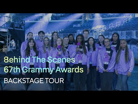 Take A Behind-The-Scenes Tour Of The 2025 GRAMMYs At The Crypto.com Arena