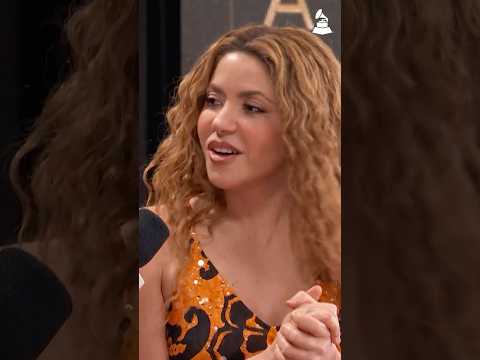 SHAKIRA | Red Carpet Interview | 2025 GRAMMYs