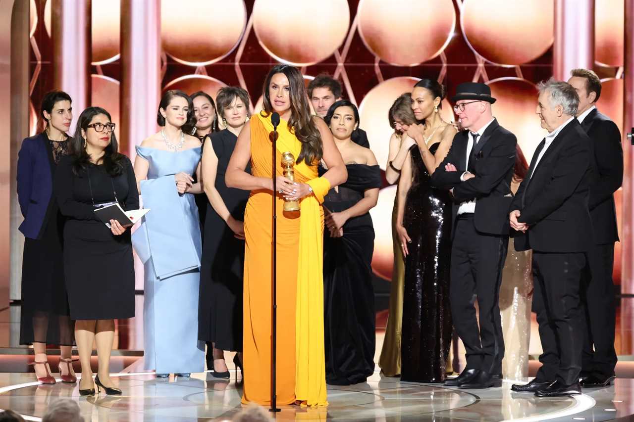 At the 2025 Golden Globe Awards, Women Win Big emilia perez