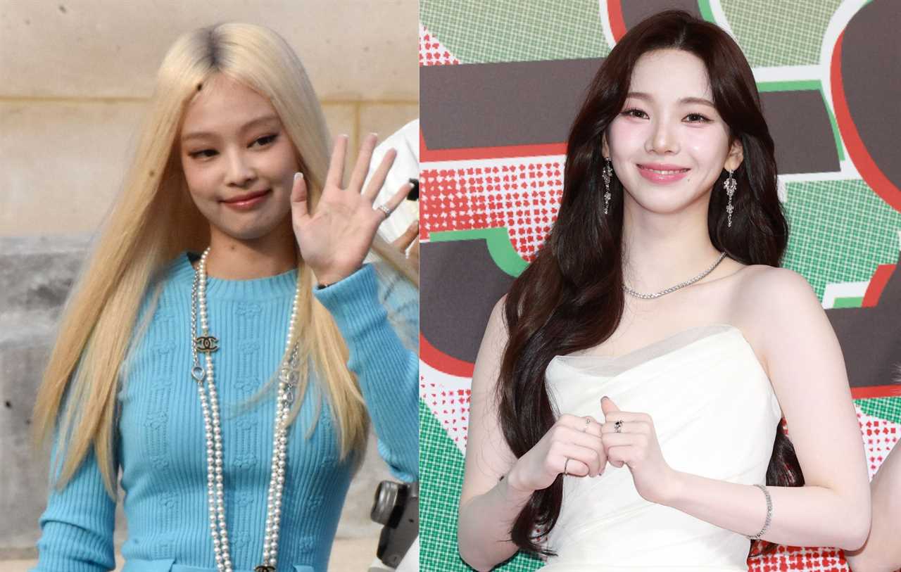 blackpink jennie aespa karina billboard women in music awards 2025