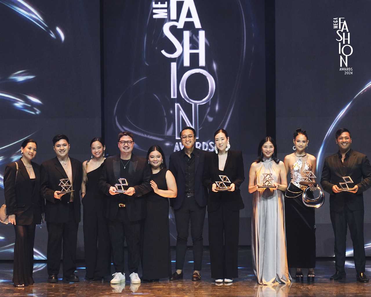 Most Influential Winners Category at the MEGA Fashion Awards 2024 Lierge Perey Patty Ang