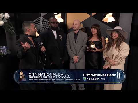 BEST REGGAE ALBUM Checks In At The CNB First Look Cam | 2025 GRAMMYs