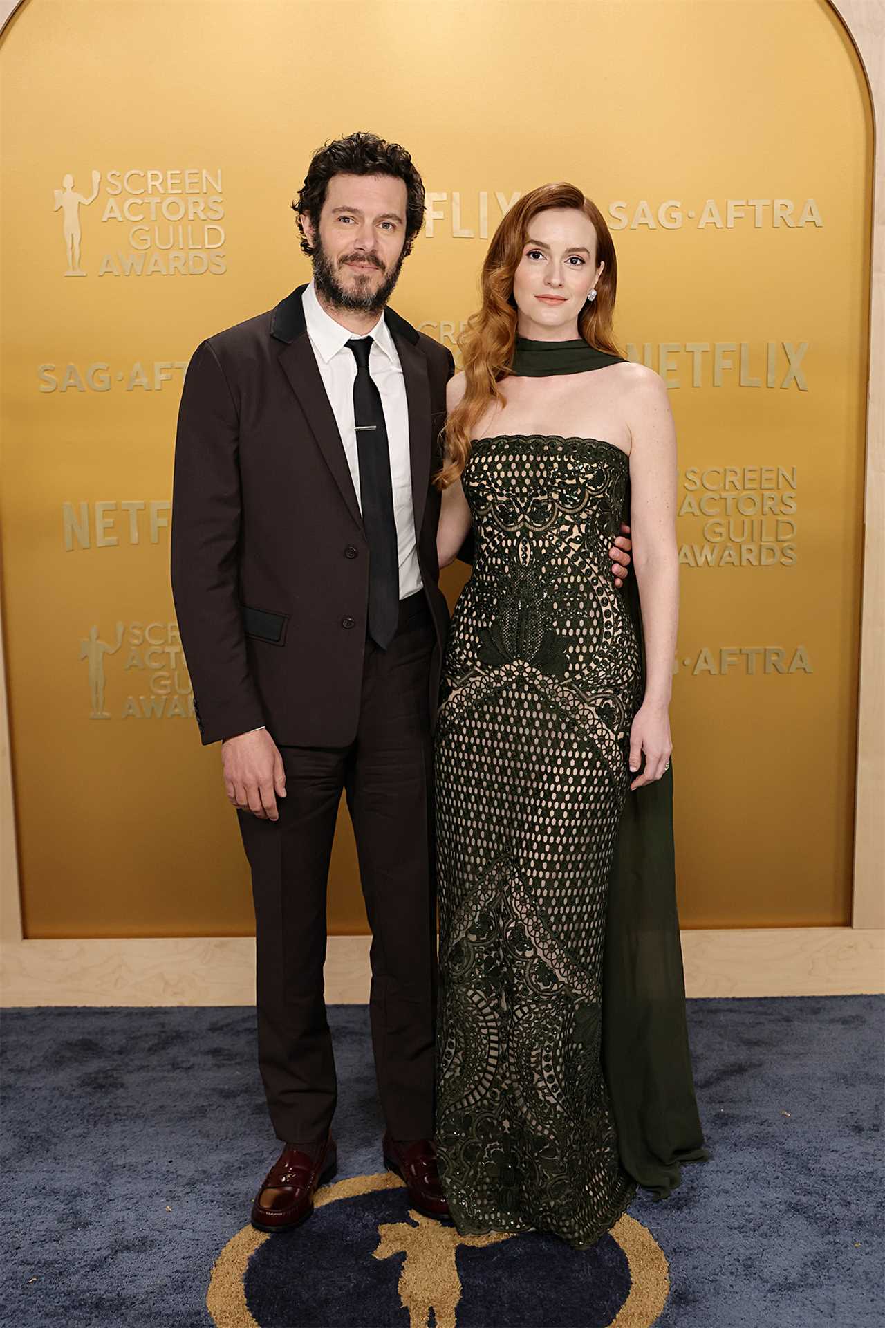 Adam Brody and Leighton Meester Enjoy Date Night at 2025 SAG Awards