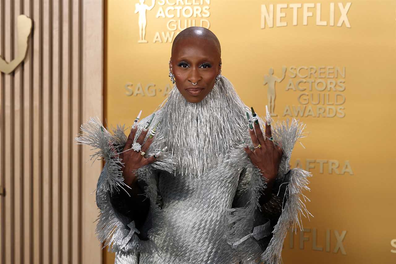 Ariana Grande and Cynthia Erivo Sweep the 2025 SAG Awards in Whimsical Looks