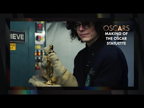 How The Oscar Statuette Gets Made with Reece Feldman | 97th #Oscars