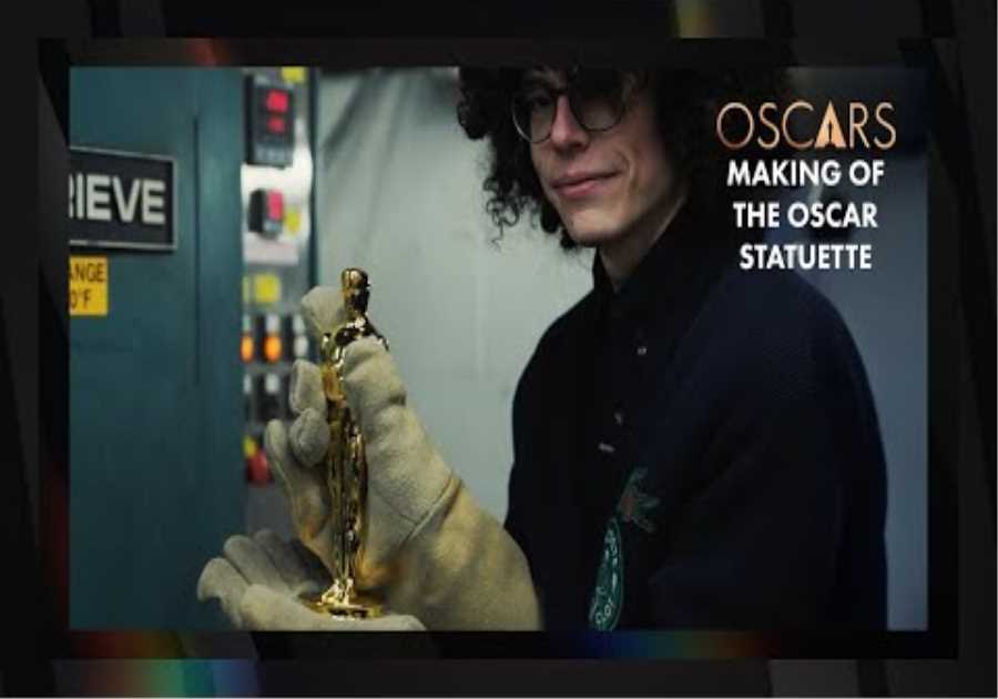 How The Oscar Statuette Gets Made with Reece Feldman | 97th #Oscars