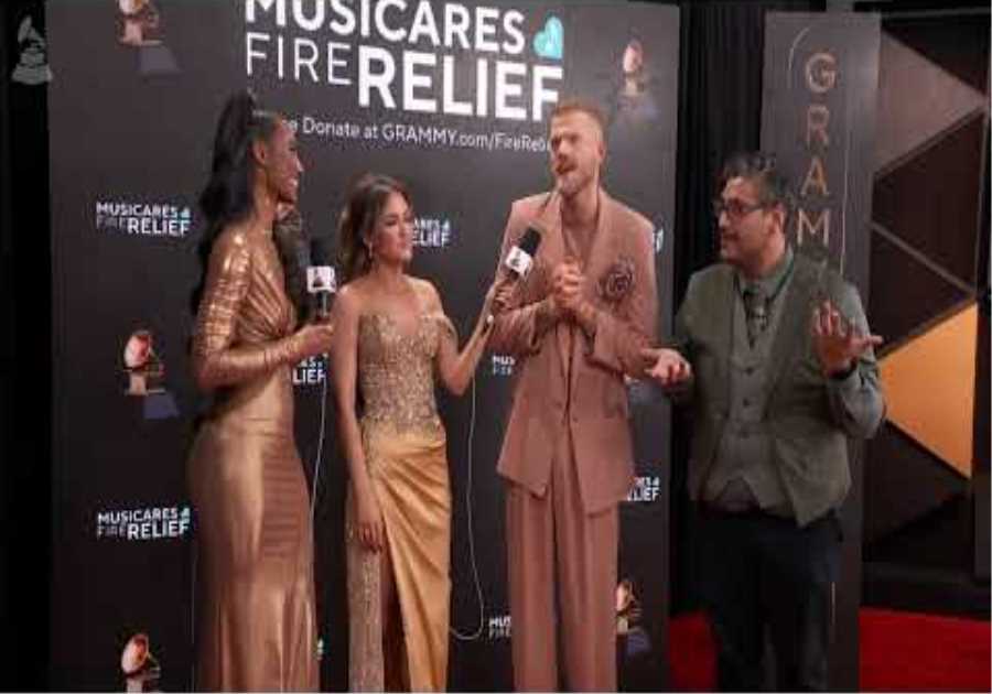 PENTATONIX Red Carpet Interview | 2025 GRAMMYs