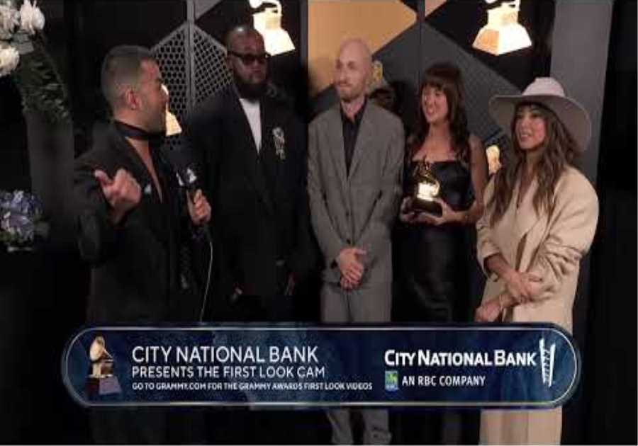 BEST REGGAE ALBUM Checks In At The CNB First Look Cam | 2025 GRAMMYs