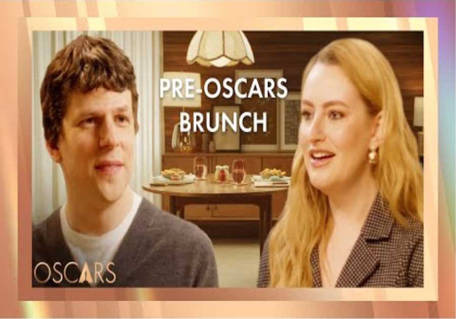 Jesse Eisenberg Gives @AmeliaDimoldenberg Tips On Getting A Date To Write A Song About Her #Oscars