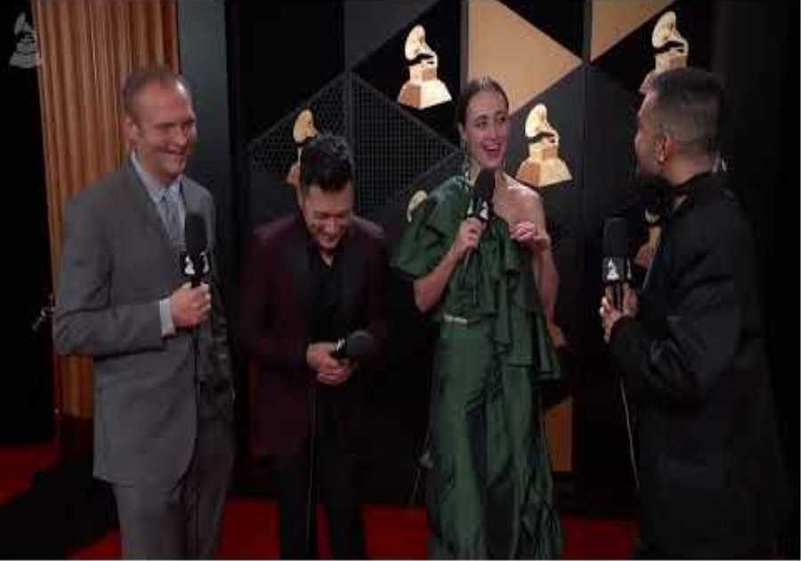SAN FRANCISCO SYMPHONY &amp; CHORUS, TIMO KURKIKANGAS Backstage Interview | 2025 GRAMMYs