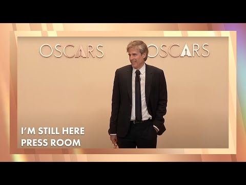 'I'm Still Here' Best International Feature Film Press Room Speech | 97th Oscars (2025)[Name]