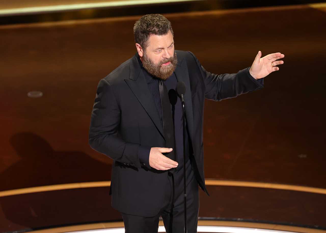 Parks and Rec Nick Offerman Is the 2025 Oscars Announcer But He Is not the 1st Actor in That Role