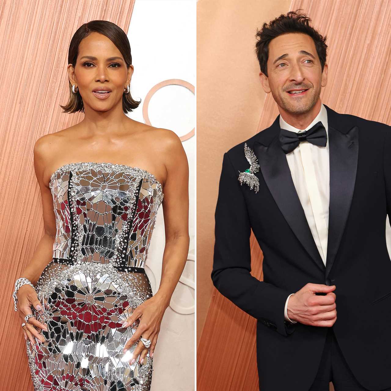 Halle Berry and Adrien Brody Kiss at Oscars 583