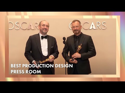 'Wicked' Best Production Design Press Room Speech | 97th Oscars (2025)