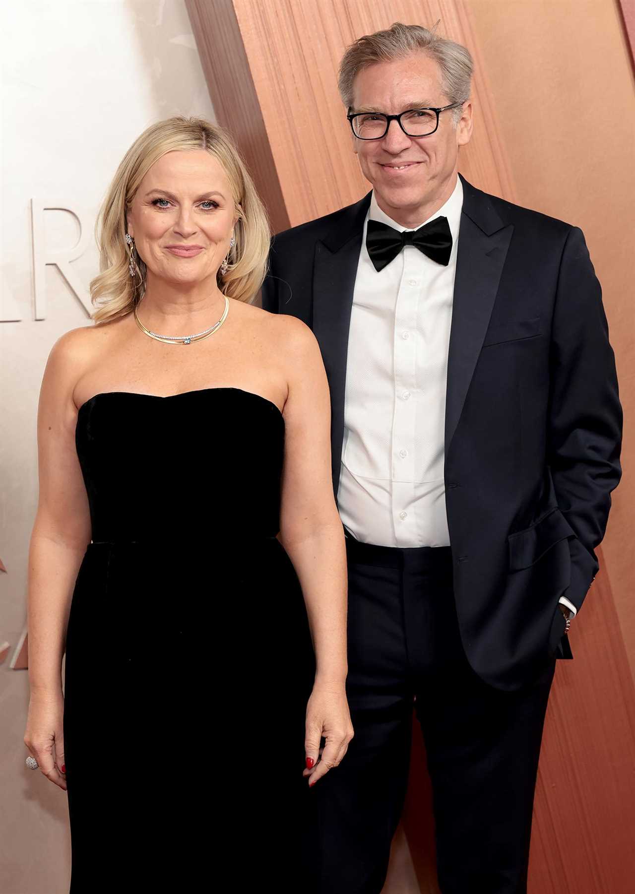 Amy Poehler and Boyfriend Joel Lovell Make Red Carpet Debut at 2025 Oscars 2