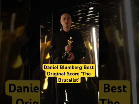 A moment of reflection with Daniel Blumberg After His Best Original Score Win For ‘The Brutalist’