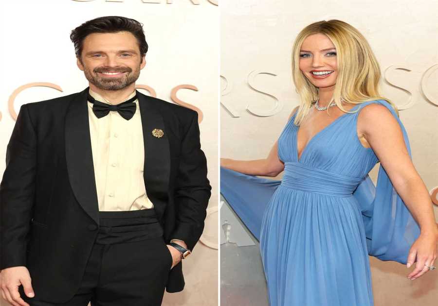 Sebastian Stan and Annabelle Wallis Share Sweet Moment Before 2025 Oscars