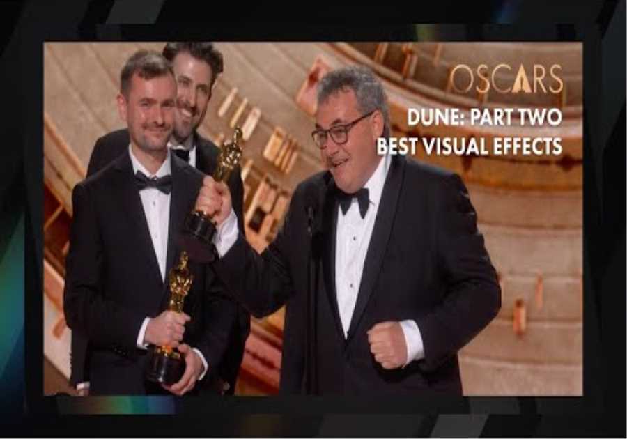 'Dune: Part Two' Wins Best Visual Effects | 97th Oscars Speech (2025)