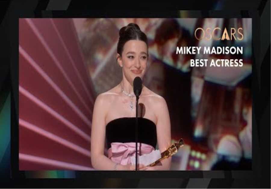 Mikey Madison Wins Best Actress for 'Anora' | 97th Oscars Speech (2025)
